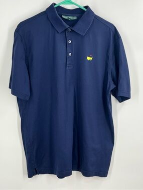 Masters Collection navy blue polo. Size large. Gently worn.